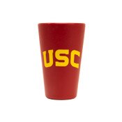 USC Trojans Cardinal Arch Silicone Pint Glass
